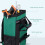 Large Capacity Oxfords Cloth Electrician Tool Bag Backpack with 7