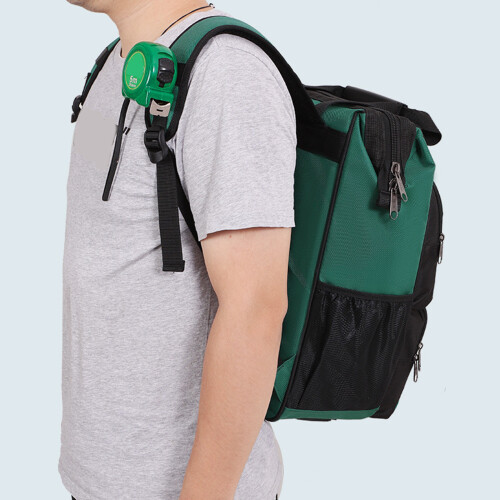 Large Capacity Oxfords Cloth Electrician Tool Bag Backpack with 1