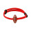 Bracelet en corde Milans polyvalent réglable de 4MM,-Rouge 1