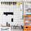 Garage Wall Mounted Stand Planner Permanent-Two packages 4