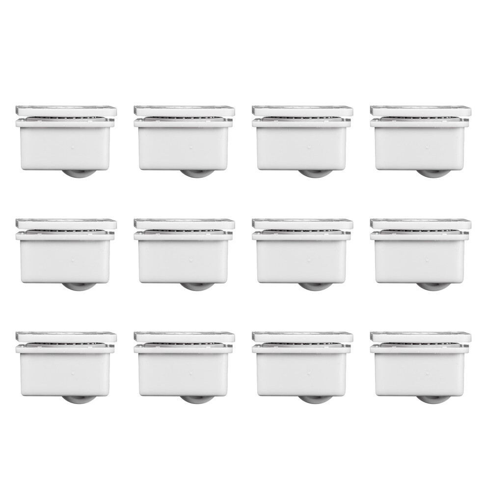 360 Degree Swivels Caster Wheel Swivels Wheel-White 12 7627000411471
