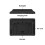 Wireless Temperature Humidness Gauges with Expandable 3-Black 5