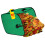 Collapsible Leaf Gatherer Tool 300D Polyester Wire Support Easy 1