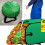 Collapsible Leaf Gatherer Tool 300D Polyester Wire Support Easy 4