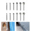 Rotary File For Grinding Deburring Rusts-single slot 12mm 3