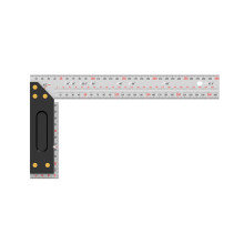 Small Steel Square Rulers for 90 & 45 Degree Marking In-300mm