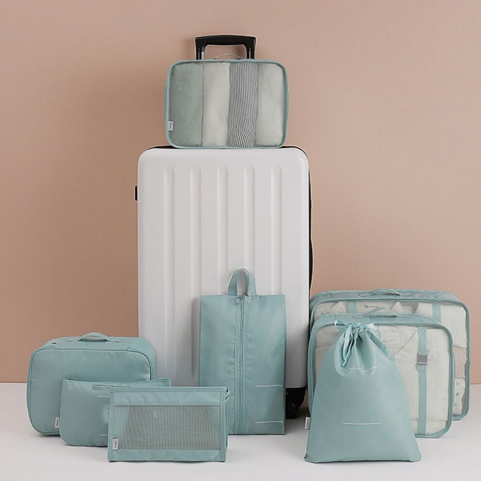 Organized Travel, Breathable Packing Cubes For Effortless Suitcase Management, Compression Design Maximizes Space, Waterproof Feature Protects Belongi-image-OPC-PNJJ855-NEW