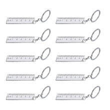 Professional Metal Ruler For Accurate Gemstones Sizing-White K
