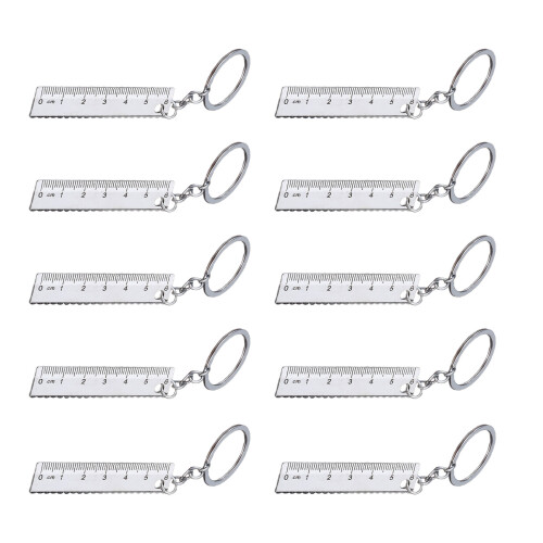 Professional Metal Ruler For Accurate Gemstones Sizing-White K