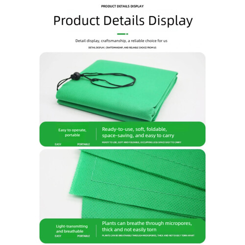 Zippered Tree Winter Barrier Heavy Nonwoven Fabric For-White 1