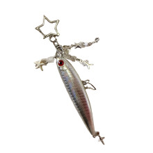 Fisch-Anhänger zum Aufhängen, multifunktionales modisches-Silber