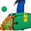 Space Saving Foldable Garden Tool Bag 80 Gallon For Small Yard 6