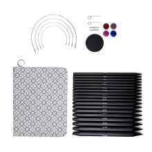 Aluminum Circular Knitting Needle Set with Knitting Accessories