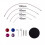 Aluminum Circular Knitting Needle Set with Knitting Accessories 4