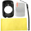 Sleek Silicon Shell Black With Tempered Glass Screen Protector for Garmin Edge 530 5