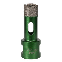 Ouvre-trou brasé enduit de Diamantine robuste pour verre de-16mm