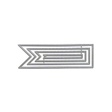 Label Frame Metal Cutting Dies Stencils for DIY-MH717