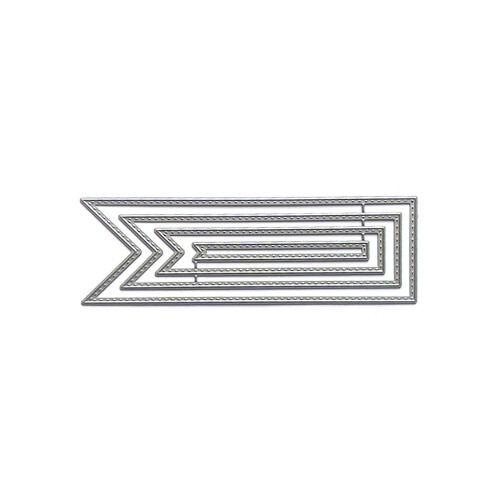 Label Frame Metal Cutting Dies Stencils for DIY-MH717