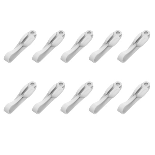 10pcs Kitchen Appliance Cord Keeper Space Saving Silicone-White