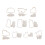 Delicate Cats Cookie Cutter Collections Unique Cats-Kitten G 2