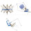 Needlecraft Yarn Ball Winder, Large Metal Yarn/Wool/String/Fiber 2