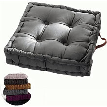 Coussin de sol élégant pour la méditation, coussin épais avec poignée de transport facile pour le yoga et la méditation, coussin de méditation