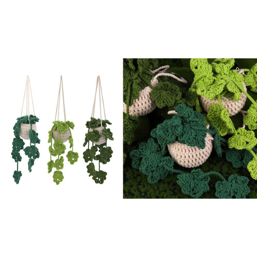 DIY Handmade Crochet Kits for Beginners-3 hanging basket com 2