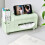 Durable Tissue Box Cover with Multipurpose Storage Space-Yellow 6