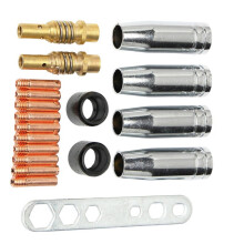Hittebestendig laslichtmondstukset-Set van 19 stuks