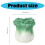 Ceramic Cabbage Shaped Pen Holder Desktop Container for Pens and 3