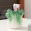 Ceramic Cabbage Shaped Pen Holder Desktop Container for Pens and 7
