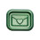 10 Pcs Sealing Waxed Stamp Sticker Square Decorative-Bronze 6