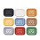 10 Pcs Sealing Waxed Stamp Sticker Square Decorative-Bronze 2