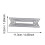 Metal Die Cuts Label Frame Cutting Dies Stencil DIY-MH719 5