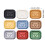 10 Pcs Sealing Waxed Stamp Sticker Square Decorative-Bronze 4