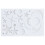 Silikon-Fondantform, Stern-Mond-Gesicht, 2