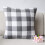 Housses de coussin décoratives en coton et lin, design rustique polyvalent avec fermeture éclair invisible (gris et blanc, lot de 2) 6