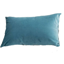 Housses de coussin décoratives rectangulaires en velours uni doux, tissu résistant, fermeture éclair dissimulée pour une insertion et un lavage