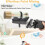 Reciprocating Saw Paint Mixer Attachment Works With 2-4-Silver 7