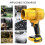 Portable Handheld Leaf Blower 90m/s Wind Speed Portable-Yellow 3