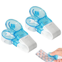 Pill Popper For Blister Packs Two Pack Blue Pill Pusher