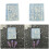 Silikonform mit 3D-Blumen-Rosen-Sanduhr-Design für-Satz 2
