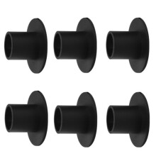 Iron House Candle Holder Chinese Simple Home-Black 6