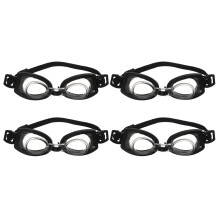 4 Unidades Gafas Natación Miniatura Para Muñecas Y Niños