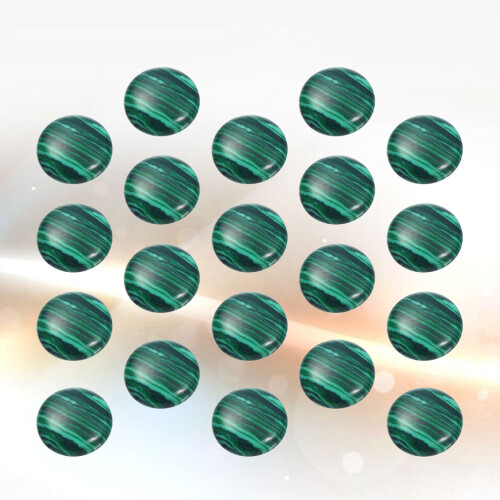 20 Stuks 12 Mm Malachiet Voor Sieraden 2
