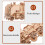 1Set Set Puzzle in Legno Bambini 3D Educativo 7
