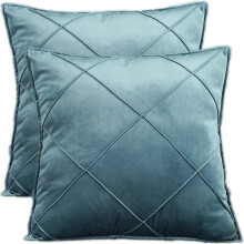 Capas de almofada quadradas para sala de estar, capas de almofada decorativas de veludo aconchegantes e elegantes para decoração de sofá