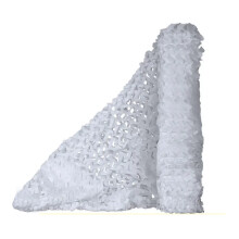 White Camo Net With Mesh Backing Camouflage Netting Bulk Roll For Camping Sunshade Garden Kids Hide Party Game Size 6x6m