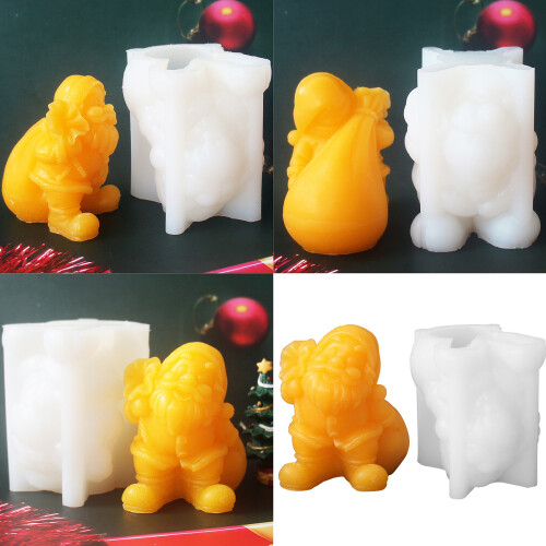 Kerstman siliconen mallen Functionele siliconen kerstman 1