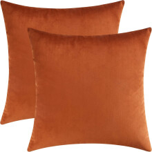 Capa de almofada decorativa em veludo premium, elegante e confortável, com camadas e zíper invisível para facilitar o uso. Macia e aconchegante,